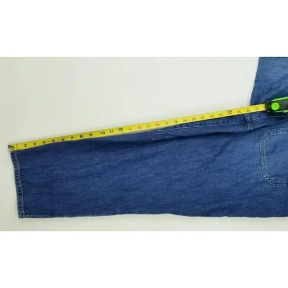Universal Thread 33X26 Women's Highest Rise Tapper Size 16/33 Blue Denim Jeans - Picture 4 of 12